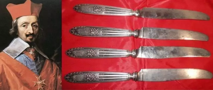 Bordkniv (22 billeder): Servering af knive til fisk og kød, andre arter. Hvordan vælger du et sæt godt stål? 25925_8