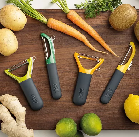 Légumes (39 photos): couteaux manuels pour nettoyage de légumes et de légumes électriques, caractéristiques des modèles Borner, Victorinox et autres fabricants 25928_7