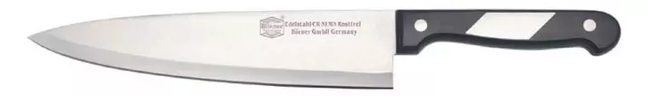 Facas de Borner: Escolha um conjunto de facas de cozinha da Alemanha. Descrição Ideal, Ásia e outras séries. Revisões de propriedade 25934_14