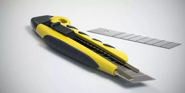 Stationery Knife (26 foton): Professionella knivar för bokstäver och för fotografiskt papper, andra arter. Hur man väljer en bra stor och liten kniv? 25938_4