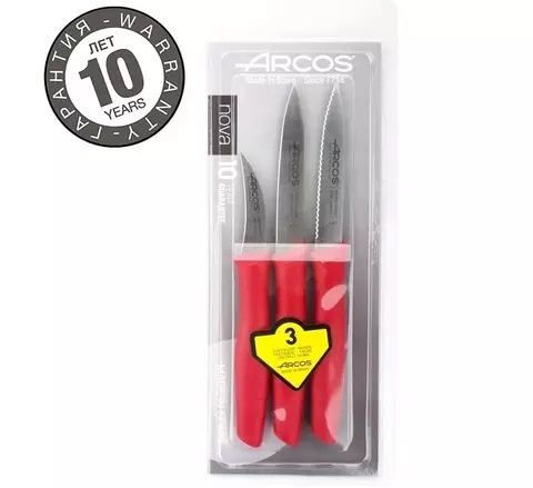 Arcos Noži: nit kuhinjskih nožev iz Španije, španski kovani kuharji iz podjetja Arcos, COOK nož za sir, pregledi 25940_15
