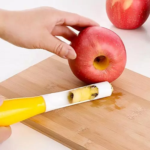 Thika për perime dhe fruta (29 foto): Përshkrimi i slicers me thikë perimesh, duke zgjedhur një thikë për prerjen e shalqi dhe për zest, për prerjen e mollëve dhe fruta të tjera 25942_25