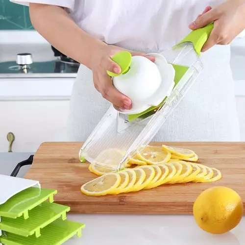 Ножеви за зеленчук и овошје (29 слики): Опис на нож за сечење зеленчук, изборот на нож за сечење лубеница и кора од лимон, за намалување на јаболка и друго овошје 25942_28