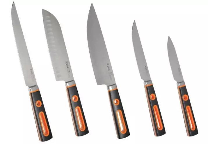 Dao cao hơn: Các tính năng của bộ dao nhà bếp. Ai là nhà sản xuất của những con dao này? Đánh giá 25943_10
