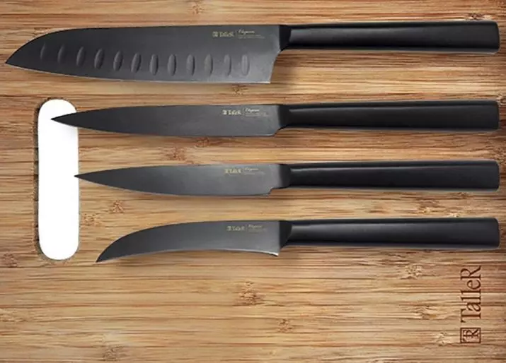 Dao cao hơn: Các tính năng của bộ dao nhà bếp. Ai là nhà sản xuất của những con dao này? Đánh giá 25943_15