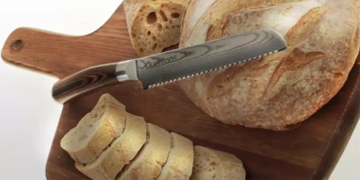 Thikat për bukë (19 foto): Çfarë thika për bubbertin e kuzhinës duket si prerja e bukës? Si të zgjidhni më të mirën? 25945_14