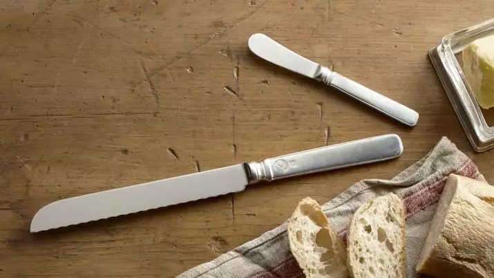 السكاكين من أجل الخبز (19 صور): ماذا المطبخ السكاكين bubber تبدو وكأنها قطع الخبز؟ كيفية اختيار الأفضل؟ 25945_9