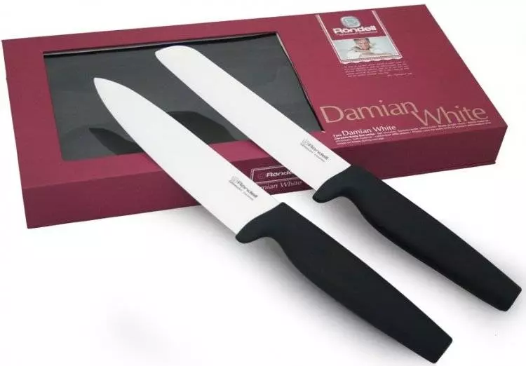 چاقو Rondell: 3 اور 6 اشیاء کے لئے باورچی خانے کے چاقو کا ایک سیٹ کیسے منتخب کریں؟ ماڈل Espada، Falkata اور دیگر کے جائزہ. روٹی اور دیگر کے لئے کوک بورڈز کی خصوصیات