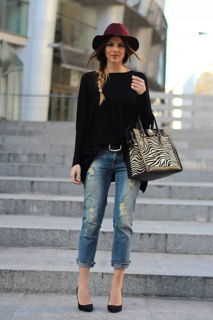Sorte sko (110 billeder): Hvad skal man bære smukke kvindelige sko i sort, hvordan man kombinerer jeans med dem, strømper, sokker 2596_14