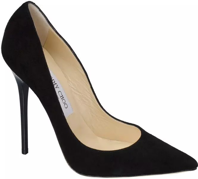 Црне ципеле (110 фотографија): Шта да носите прелепе женске ципеле у црном, како комбиновати фармерке са њима, чарапама, чарапама 2596_23