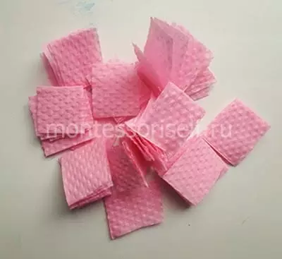 Käsitöö salvrätikud: rakendused paberist salvrätikud oma kätega. Kuidas teha sügisel lilled lastega 5-6 ja 7-aastased? Puu salvrätikud ja Rowan filiaal 25992_15