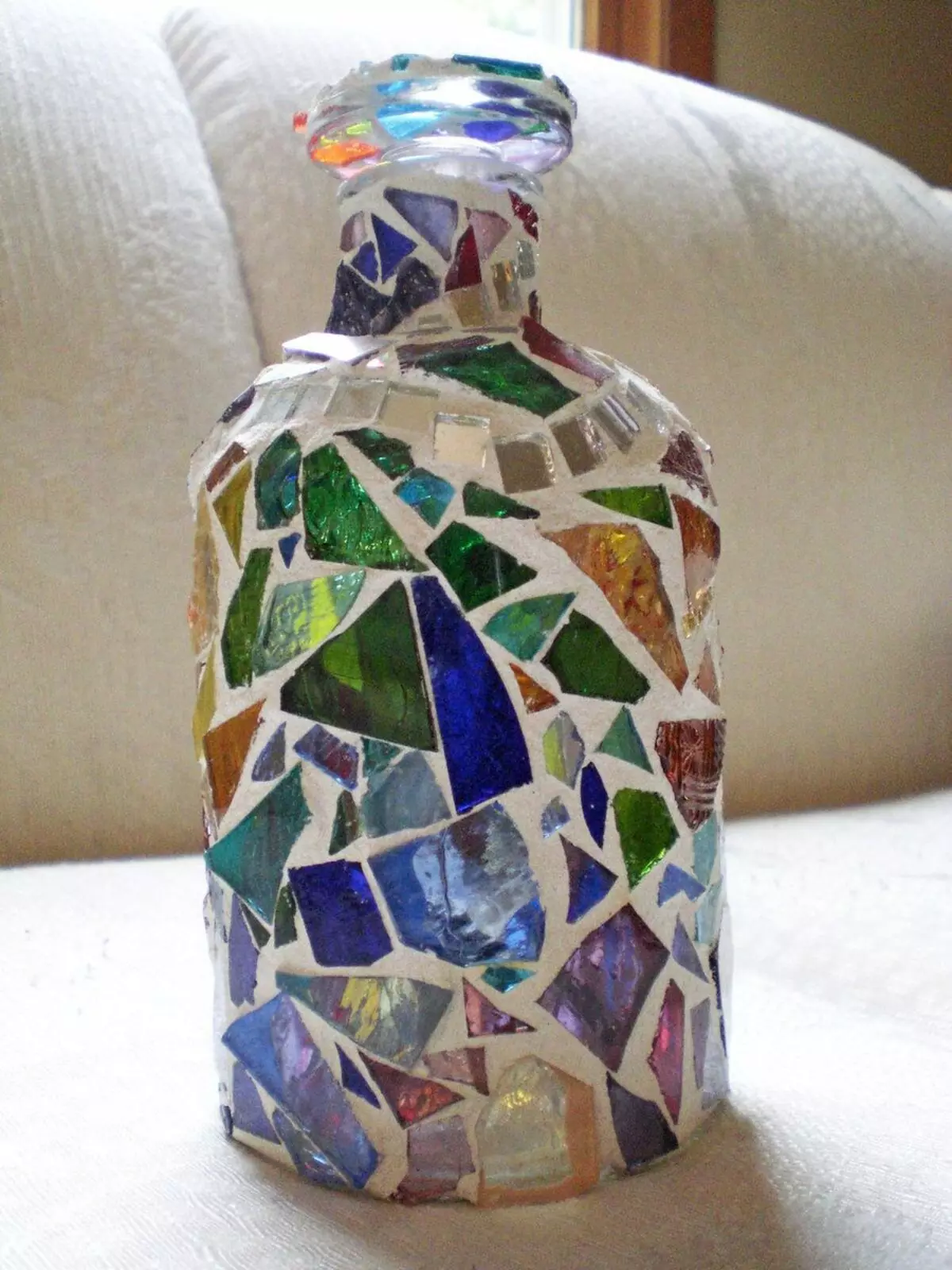 زجاجات ديكور: زخرفة جميلة من زجاجات الزجاج من النبيذ بأيديهم، والديكور مع الخيوط والجوارب، لرجل وامرأة 25995_54