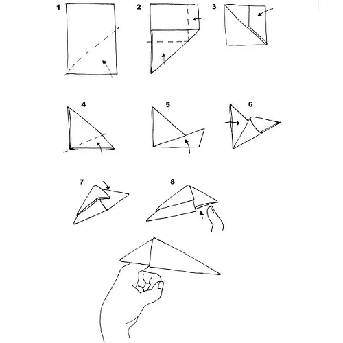 Origami på Halloween: Sådan laver du dem fra papir A4-stadier? Skræmmende spøgelser og edderkopper, lette ordninger til at skabe græskar til begyndere, andre håndværk 26015_24