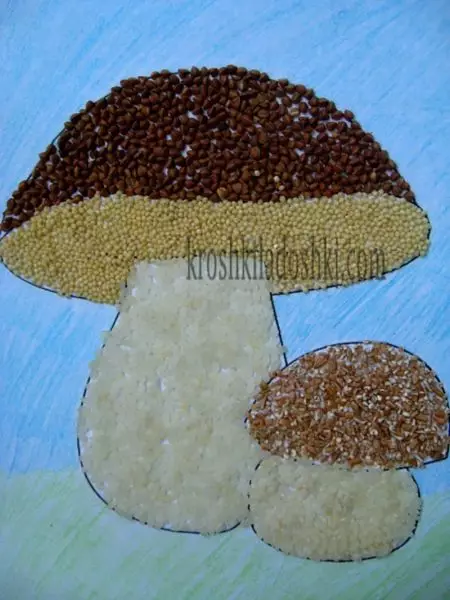 Funghi fai da te da Crupes e Seeds: Autumn Applique 
