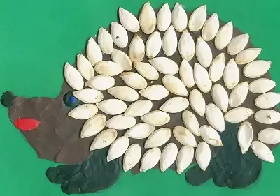 호박 씨앗 (49 장의 사진)의 공예품 : 호박 씨앗에서 자신의 손으로 