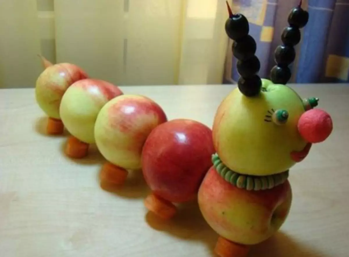 Поделки из овощей и фруктов в детский сад