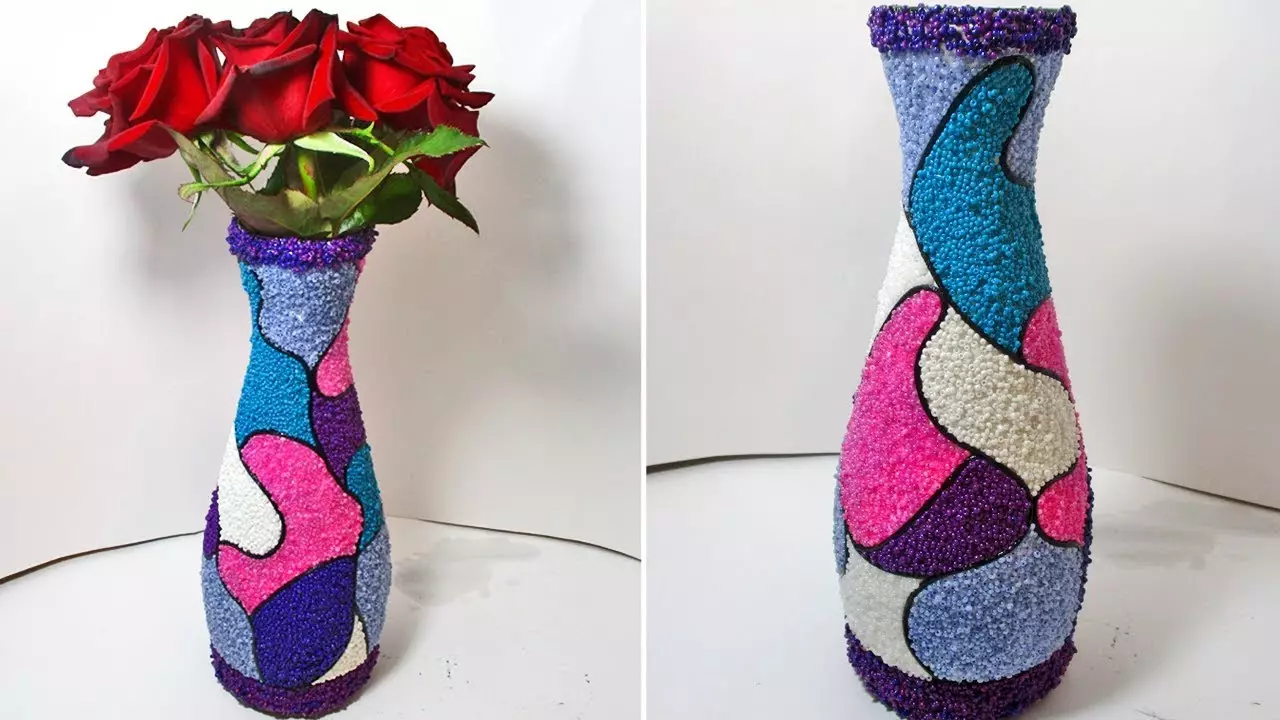 Как сделать вазу легко. Вазочки для декора. Украшение вазы. Самодельная ваза для цветов. Необычные вазы.