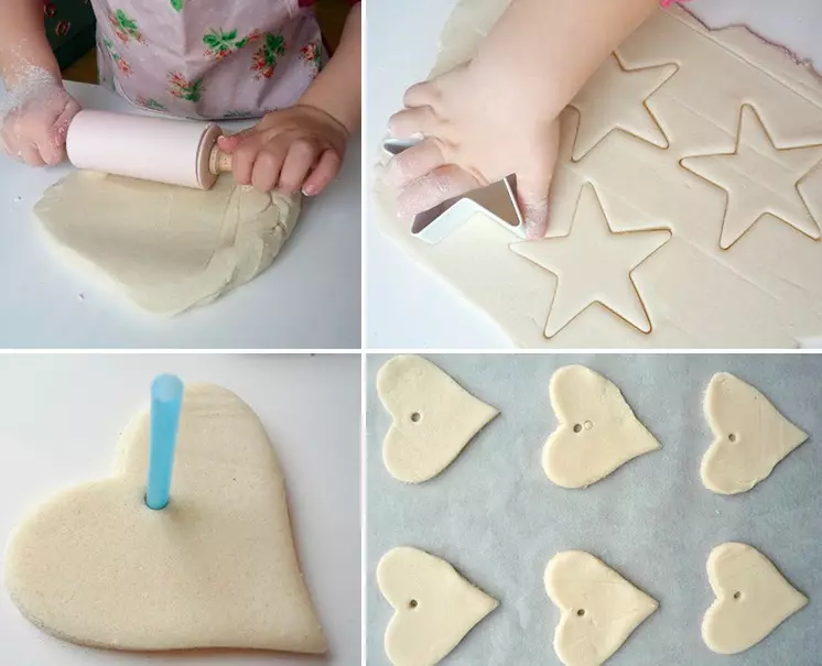 Artesanato para crianças de 5 anos: Como fazer suas próprias mãos de uma massa de sal em casa? Artesanato leve, modelagem interessante. Idéias simples para meninos e meninas 26096_5