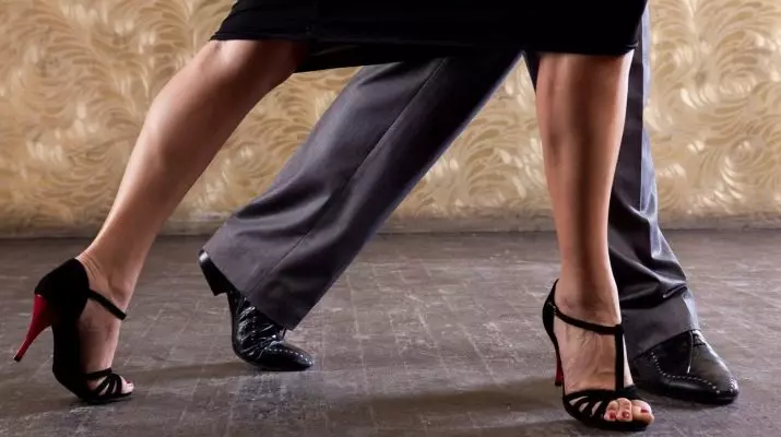 Ballroom Dance čevlji: Ženske plesne čevlje in otroški čevlji za šport in plesne ples, standard. Ocena modelov in njihova velikost 260_40