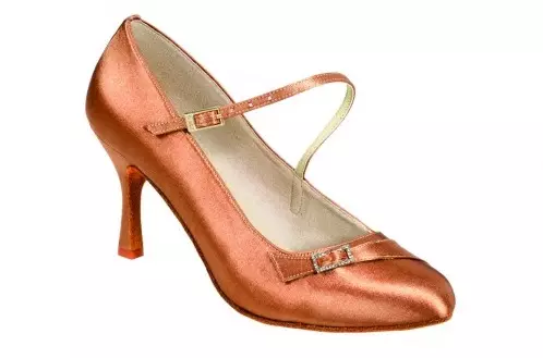 Ballroom dance shoes: Women's dance shoes and baby shoes for sports and ballroom dancing, standard. Rating models and their size 260_41