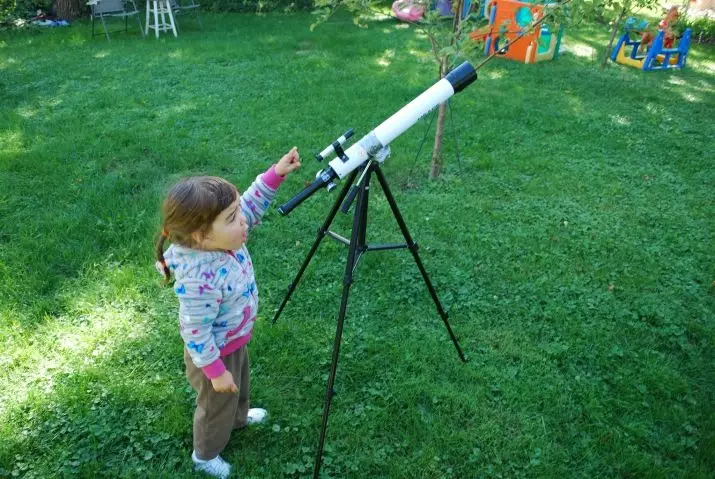 Télescopes pour enfants: Comment utiliser un télescope pour un enfant et quoi choisir pour les enfants de 7 à 8 ans et 10 ans? Comment les configurer? Note bons modèles 26159_25