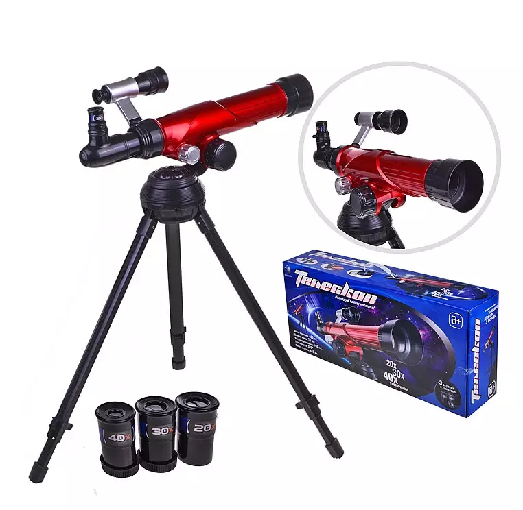 Télescopes pour enfants: Comment utiliser un télescope pour un enfant et quoi choisir pour les enfants de 7 à 8 ans et 10 ans? Comment les configurer? Note bons modèles 26159_6