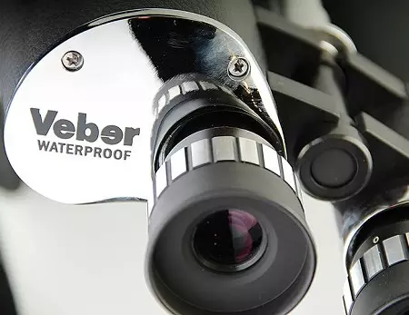 Binoculars Veber: País de fabricación, clásicos e outros modelos con Rangefinder e sen, comentarios sobre binoculares 26167_5