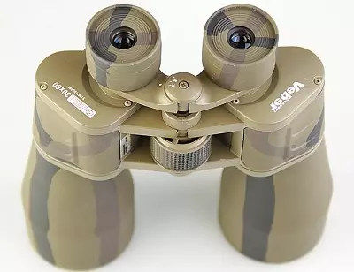 Binoculars Veber: País de fabricación, clásicos e outros modelos con Rangefinder e sen, comentarios sobre binoculares 26167_6