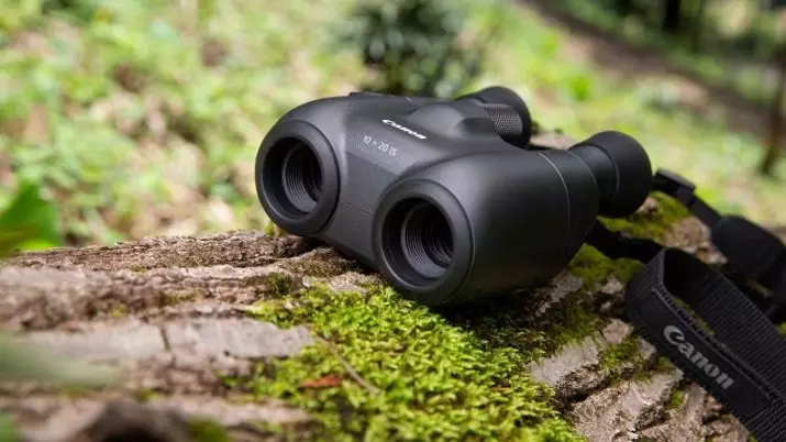 Canon Binoculars: Ισχυρά ιαπωνικά κιάλια 70x70 και 60x60, 20x50 και 8x40, χαρακτηριστικά των κιάλια με σταθεροποίηση εικόνων και άλλων, σχόλια των ιδιοκτητών 26182_2