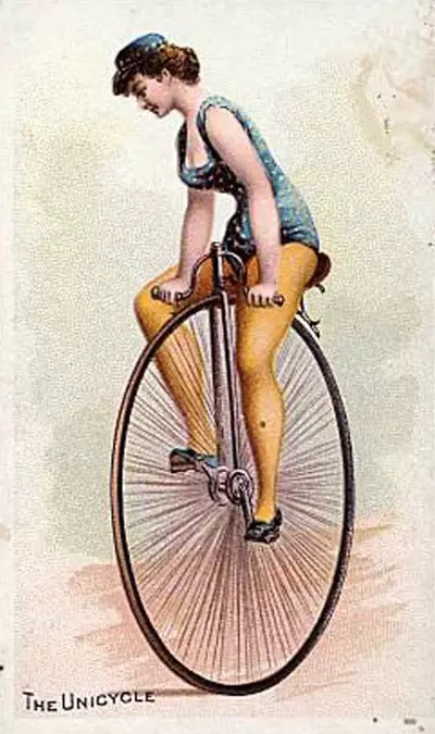 Моноцикъл: Какво е името на Unicycle (единичен велосипед)? Преглед на електрическите модели. Как да се научите да яздите? 26188_10