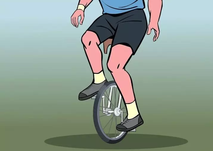 Monocycle: Wat ass den Numm vum Unicycle (eenzege Vëlo)? Iwwersiicht vun elektresche Modeller. Wéi léiere gär ze fueren? 26188_54