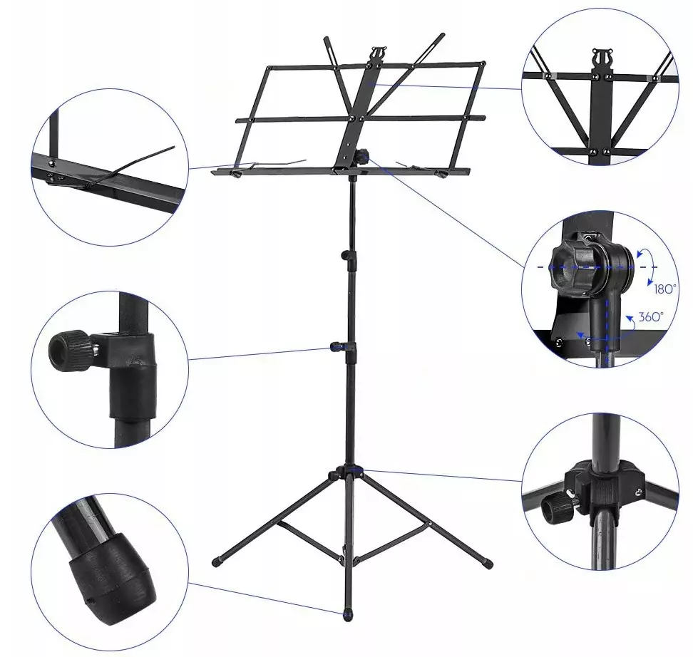 Pupiter (52 fotografije): drveni Pugitras za sintisajzer, sklopive i konvencionalne modele sa pozadinskom osvjetljenom i bez stalka za mikrofon 26207_52