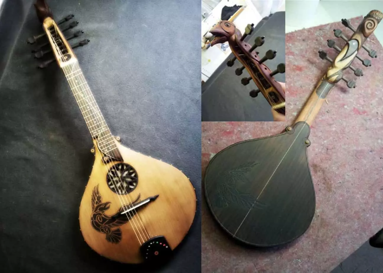 Buzuki (21 fotos): String Bitch Musical Instrument. O que é isso? Música, irlandesa e ferramenta grega 26211_20