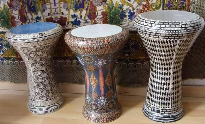 Darbuka (37 şəkil) hündürlüyü neçə santimetr var? bir şok musiqi aləti oyun təlim ərəb nağara və musiqi ritmləri 26220_28