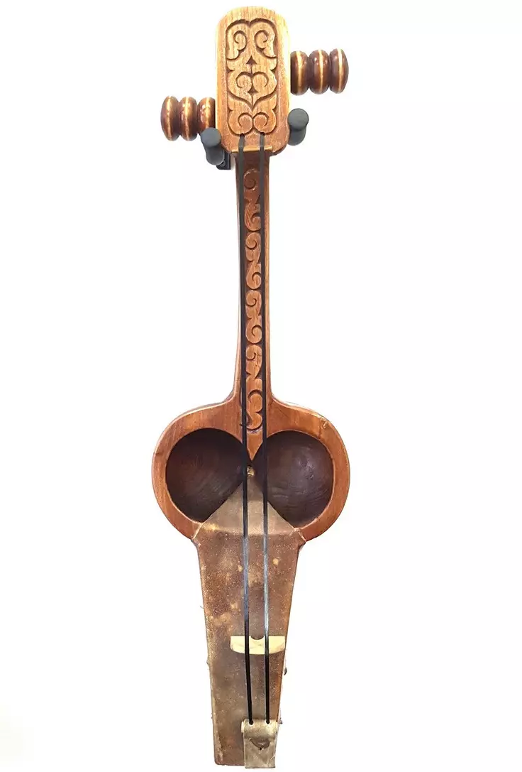 Kobz (27 fotos): Música del instrumento musical de cuerdas y la melodía Kyl-Koby. ¿Qué connotaciones vienen y qué es? Partes principales en la manufactura. 26222_3
