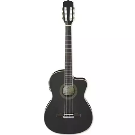 Gitar hitam: klasik enam-string dan gitar lainnya, warna putih dan merah-hitam, matte dan gloss 26252_17