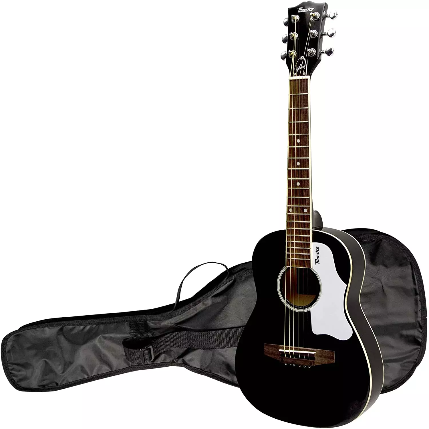 ब्लैक गिटार: क्लासिक छह-स्ट्रिंग और अन्य गिटार, सफेद और लाल-काला रंग, मैट और चमक 26252_8