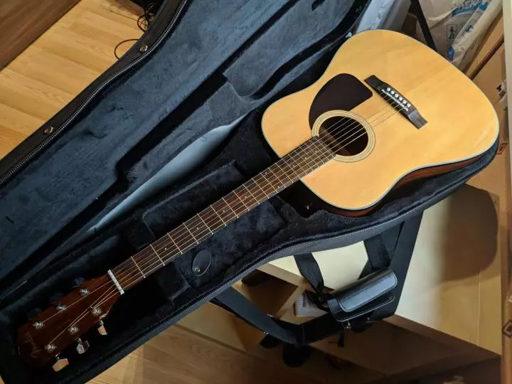 Ama-Fender Guitars: Izigingci zikagesi kanye ne-electro-acoustic, ama-bass guitars kanye ne-classic, ama-mustang kanye cc-60s-60sce, amanye amamodeli, amamodeli okukhethiwe 26262_10