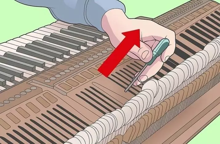 Sanacija i restauracija Piano: Kako popraviti elektronskih i drugih klavir sa svoje ruke? Kako renoviranje poliranje starog klavira? 26275_10