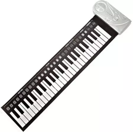 Flexible Piano: Soft Piano na may 49, 61 at 88 key, mga tampok ng keyboard, pinakamahusay na mga modelo, mga review ng customer 26281_15