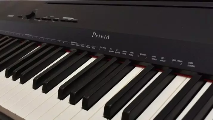 Casio Digital Piano. Էլեկտրոնային դաշնամուրի ակնարկ, կանգառ, ականջակալներ եւ այլ սարքավորումներ: Ինչպես միացնել համակարգչին: 26285_24