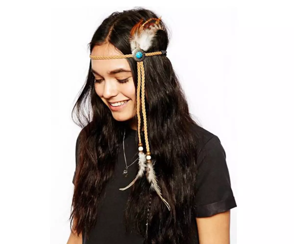 Headband (73 kuvaa): Kuinka käyttää naisia, kuten sitä kutsutaan ja sitoa se, muodikas Solokhan ja Branzerin mallit 2632_41
