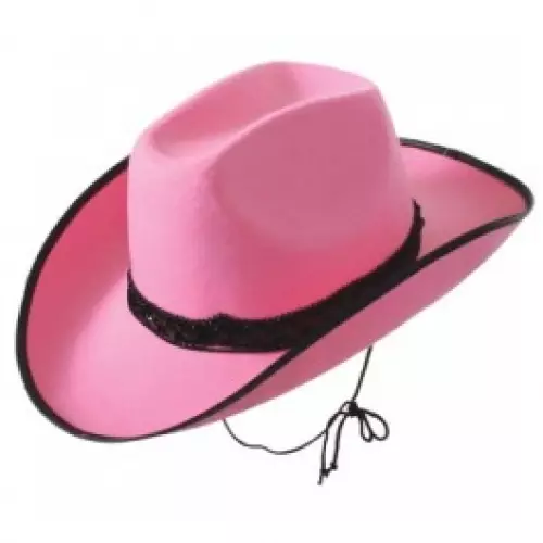 Cowboy Hat (100 fotoj): Women's Headdress por bano, brunaj kaj blankaj ledaj modeloj 2633_78