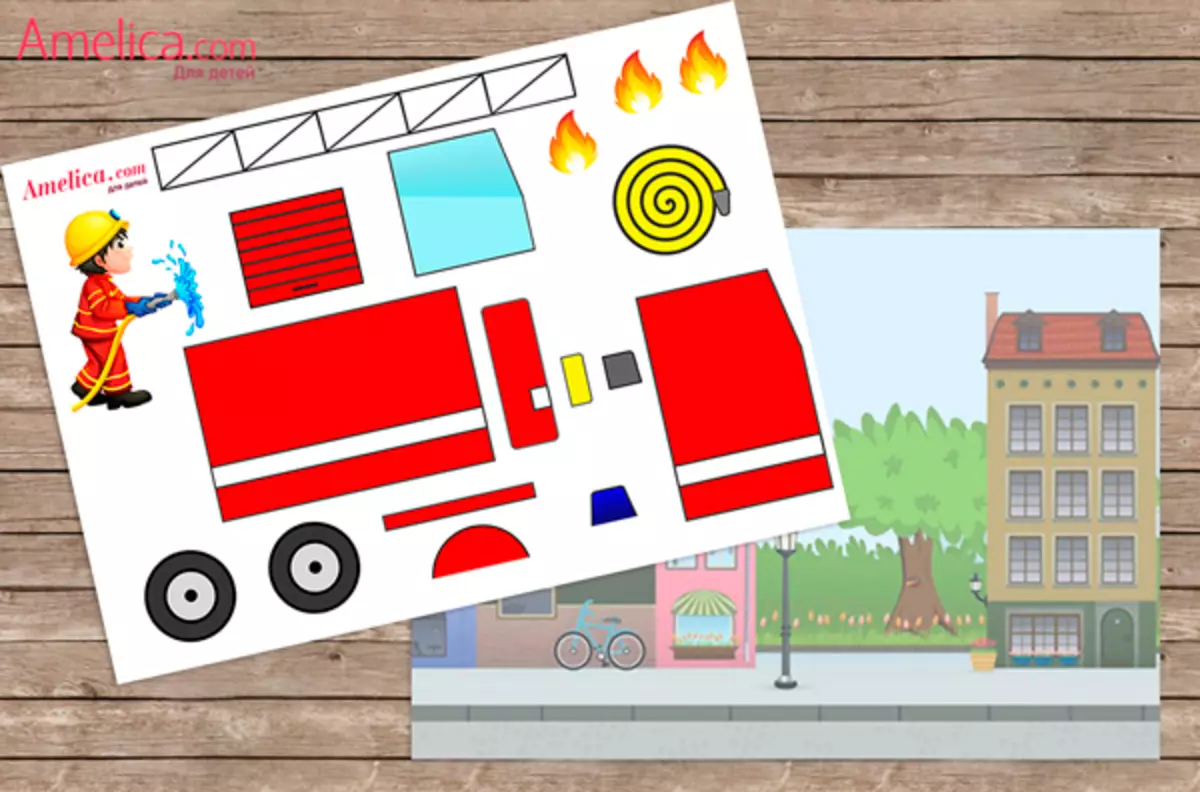 Пожарная машина старшая группа. Аппликация пожарная машина. Пожарная машина аппликация для детей. Аппликация пожарная машина из бумаги. Машина аппликация для детей.