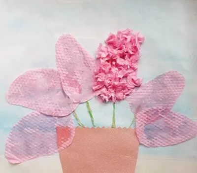 Appliques lastele 6-7 aastat vana: Simple käsitöö valmistatud värvilise paberiehituse, huvitavaid ideid tüdrukutele ja poistele. Beebi käsitöö teha seda ise 26417_21