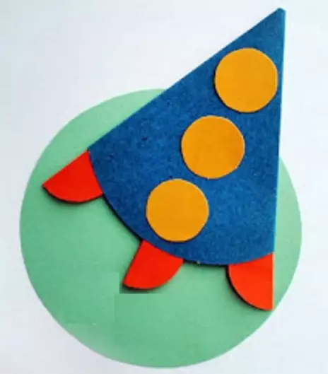 Toepassing van de cirkels: olifant en papegaai van kleurenpapiercirkels, cheburashka en krab voor kinderen, volumetrische DIY DIY 26432_12
