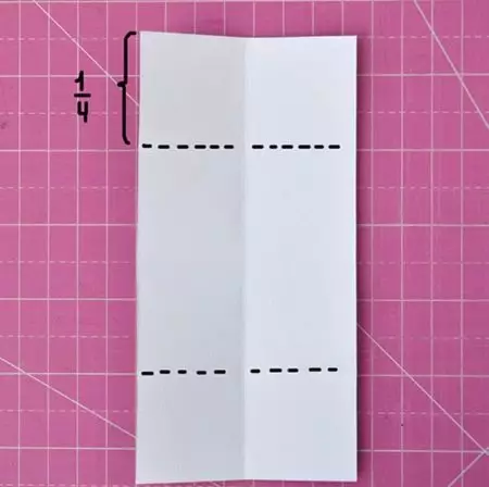 Infinite kart necə kağız origami öz əlləri etmək üçün necə? müxtəlif kartpostal edilməsi 26468_12
