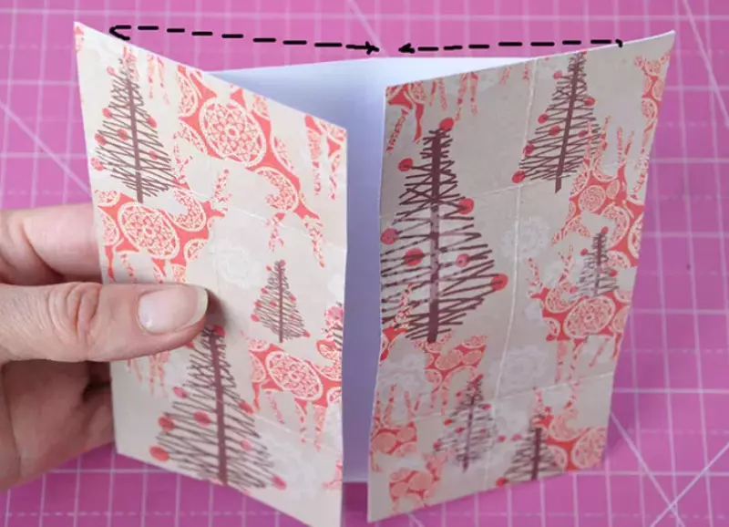 Infinite kart necə kağız origami öz əlləri etmək üçün necə? müxtəlif kartpostal edilməsi 26468_16