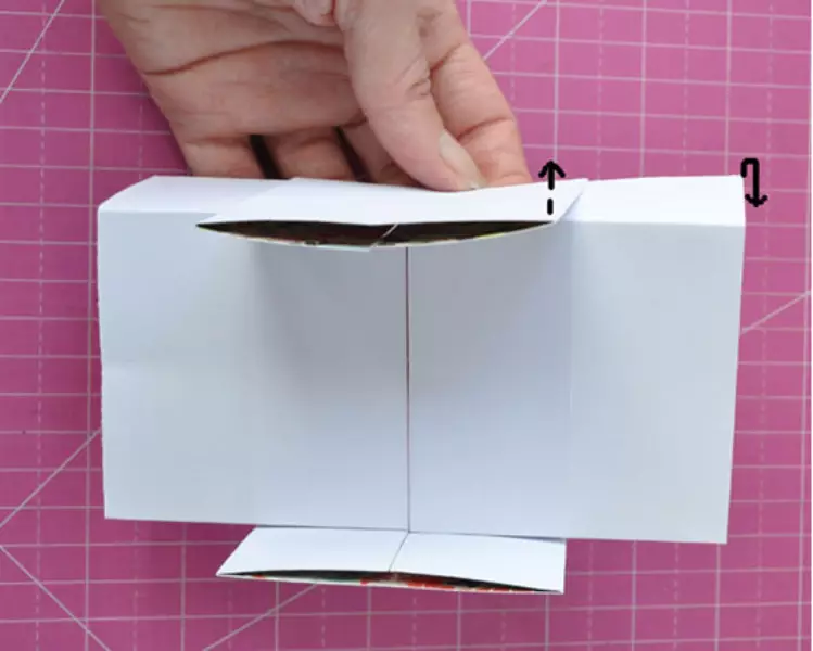 Infinite kart necə kağız origami öz əlləri etmək üçün necə? müxtəlif kartpostal edilməsi 26468_18