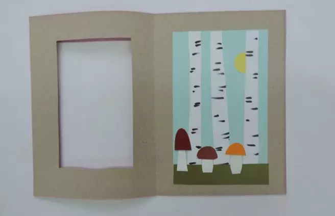 Bản bưu thiếp mùa thu tự làm: Từ giấy và lá, bưu thiếp cho trẻ em và người lớn về chủ đề 